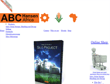 Tablet Screenshot of abchansenafrica.co.za